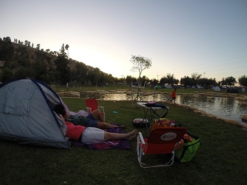 קמפינג גן לאומי מעיין חרוד