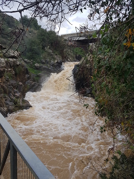 מפל סער רמת הגולן