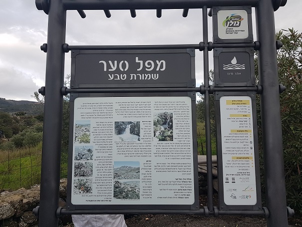 מפל סער רמת הגולן