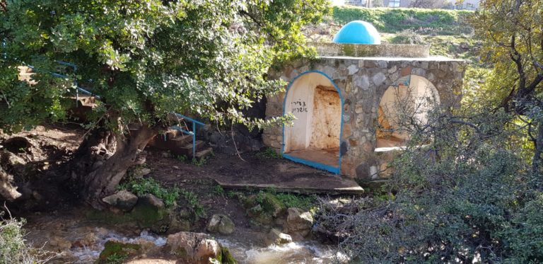 מפלי פרוד שפר נחל צלמון עליון שמורת הטבע הר מירון