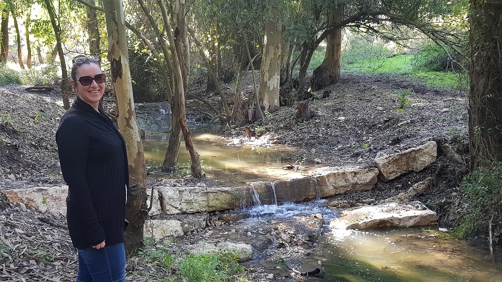 מסלול נחל גחר עליון בפארק רמת מנשה