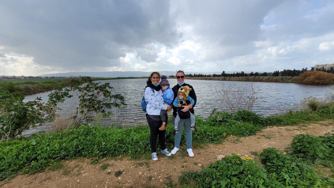 מאגר המים מאחורי שכונת גבעת הרקפות בקרית ביאליק – טיול קצר