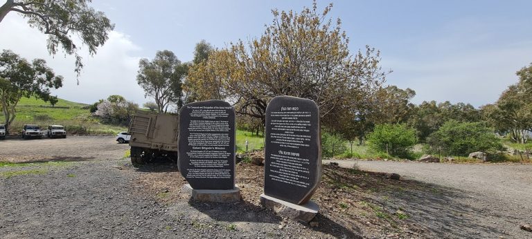מצפה גולני תל פאחר וציר הנפט בחלקו הצפוני