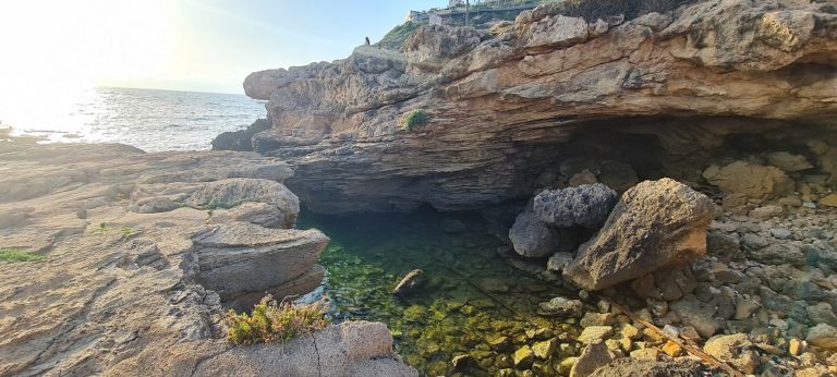 שביל מצפור הנקרות שמורת הטבע חוף ראש הנקרה