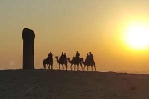 זריחה במכתש רמון