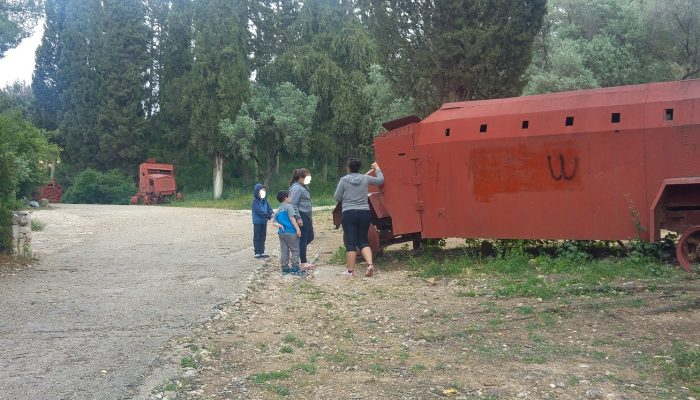 טנקים, מטוסים ואוניות - אטרקציה לילדים