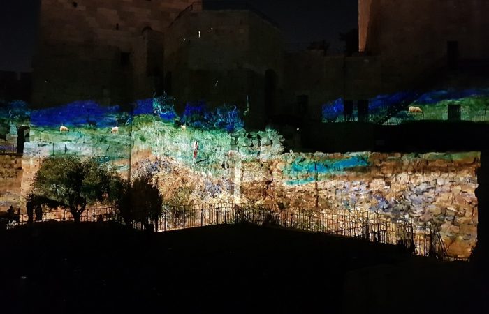 מופע אור קולי מגדל דוד ירושלים