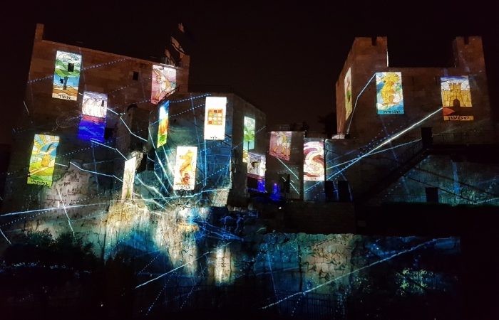 מופע אור קולי מגדל דוד ירושלים