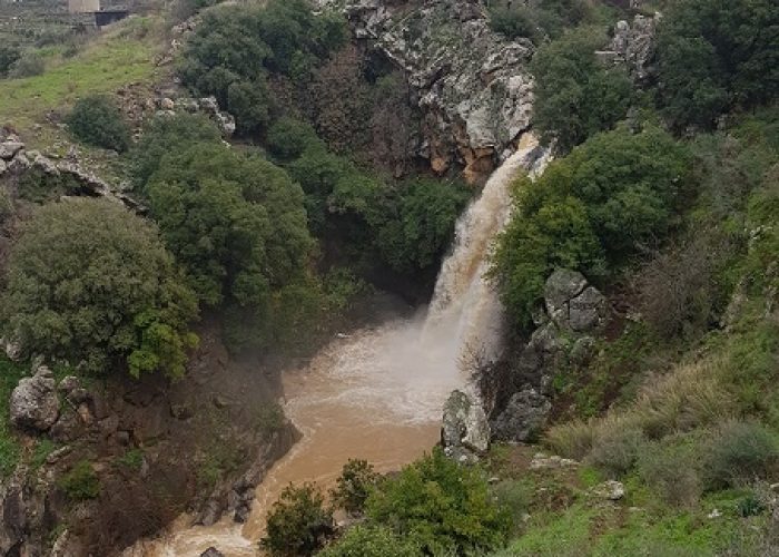 מפל סער רמת הגולן