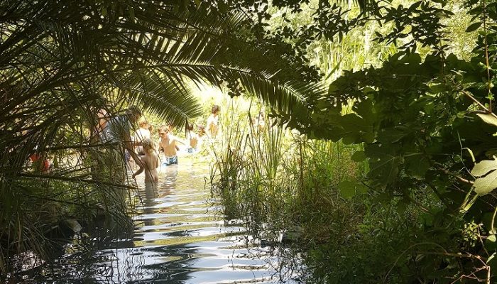 מעיין אלרואי ותחנת רכבת העמק המשוחזרת – שכשוך לצד היסטוריה