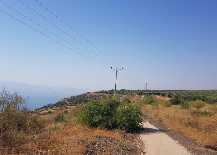 טיילת מצוקי האון ממצפה שלום למבוא חמה