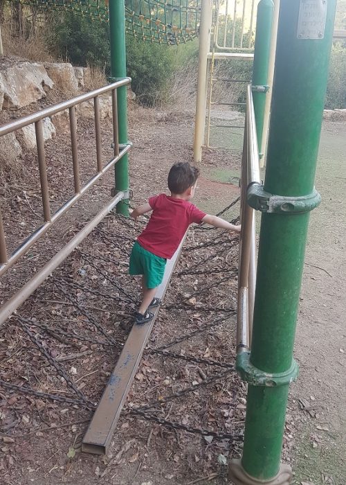 מסלול נחל קטיע דרך אורי פארק נשר