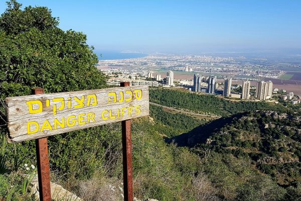 מסלול בחורשת הארבעים ומצוקי הארבעים – פארק הכרמל