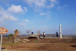 אנדרטת כוח נתי ברמת הגולן – מצפה כוח נתי