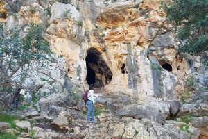 רכס אצבע ומערת אצבע בפארק הכרמל