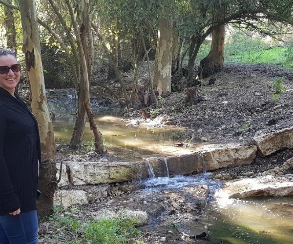 מסלול נחל גחר עליון בפארק רמת מנשה