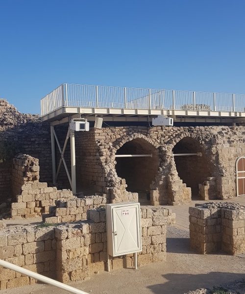 מצודת אשדוד ים וחוף המצודה – קלעת אל-מינה