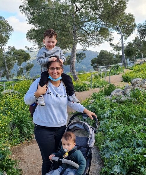 דרך נוף הגלבוע - כתף שאול וחוות הרוח