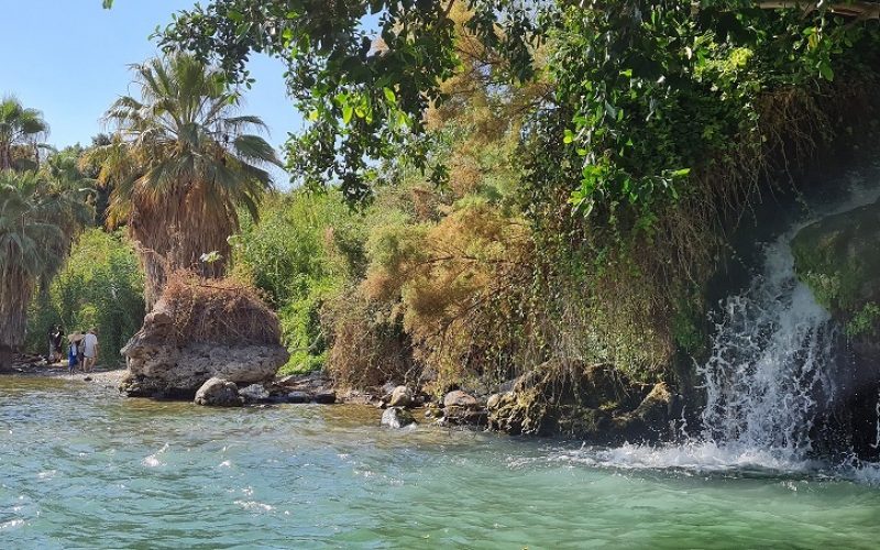 המפל הנסתר בכנרת - עין איוב כפר נחום