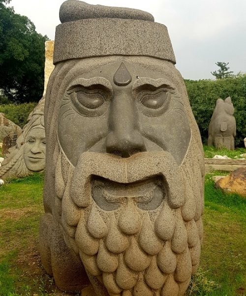 בזלטון - גן פסלי בזלת בעין הכרמל – נקודת עניין